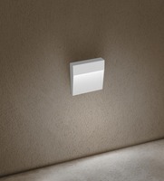 Nástěnná - CEN PEOBIS-041040 SEGNAPASSO LED PASEO QUADRATO venkovní nástěnné svítidlo bílá 4W 4000K IP54 - CENTURY