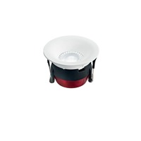Koupelnová - FAN INC-HYDE-BCO Zápustné venkovní svítidlo LED Hyde, hliník/polykarbonát, bílé, 8 W, 750 lm, CCT stmívatelné, IP65, 8,5 x 8,5 x 5,8 cm - FANEUROPE