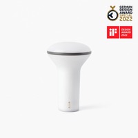 Stolní lampy dekorační - FARO 20208 BUDDY přenosná stolní lampa, šedá, 3W - FARO