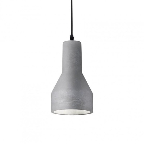 Kónická - ILUX 110417 Závěsné svítidlo Ideal Lux Oil-1 SP1 cemento 110417 šedé - IDEALLUX - foto 1