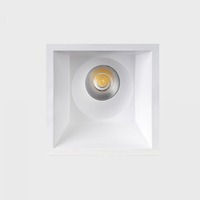 Hranatá - KHL K50806.01.RF.WH-WH.38.ST.8.30.PU NOON SQ ASYMETRIC zapuštěné svítidlo s rámečkem bílá 5 W 3000K PUSH - KOHL-Lighting