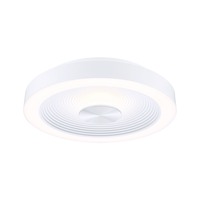 Kruhová - P 71177 LED stropní svítidlo Volea IP44 3000K / 230V 3,5 / 13W stmívatelné bílá/stříbrná - PAULMANN