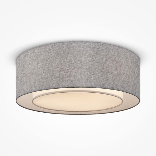 Kruhová - M MOD613CL-04GR Stropní svítidlo Bergamo 3x60W šedá látka kov moderní design  - MAYTONI - foto 1