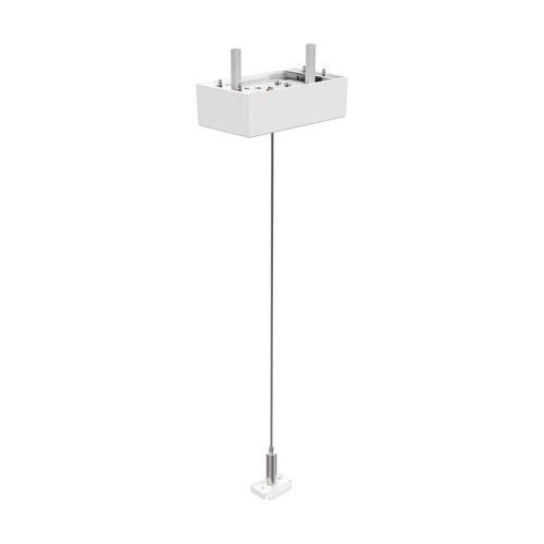 Lištové Magnetic Ego - ILUX 282749 Ego závěsná sada jeden ocelový kabel 2 mt + stropní krytka - IDEALLUX - foto 1