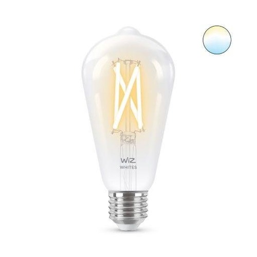 WiZ - PH 8718699787172 WiZ žárovka filament E27 ST64 6,7W 806lm 2700-6500K, stmívatelná - PHILIPS (929002417701) - foto 1
