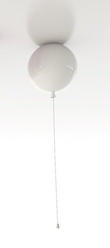 Dekorativní - BRO PC00876-BIANCO Stropní svítidlo Memory, průměr skla 40cm, E27 15W úsporná - BROKIS A - foto 1