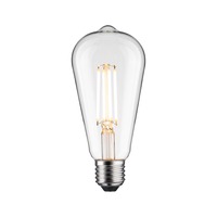 E27 - P 29249 Eco-Line Filament 230V LED žárovka ST64 E27 4,3W 3000K stmívatelné čirá - PAULMANN
