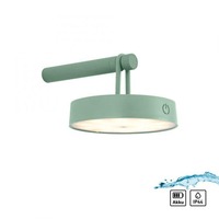 Dekorativní - LD 19312-43 ARMA LED nástěnné svítidlo na baterie zelené stmívatelné dotykem IP44 paměťová funkce 2700K - JUST LIGHT