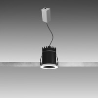 Kruhová - CEN ZP-052440 Zapuštěné LED svítidlo ZETA-P 5W 4000K CRI90 IP20 - CENTURY