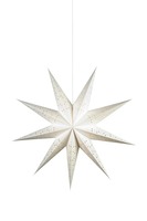Interiérové dekorace - MAR 700321 Solvalla bílá závěsná hvězda 100 cm - Markslöjd