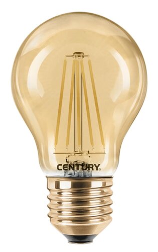E27 - CEN INVG3-082722 LED FILAMENT HRUŠKA EPOCA 8W E27 2200K 630Lm 360d 60x106mm IP20  - CENTURY - foto 1