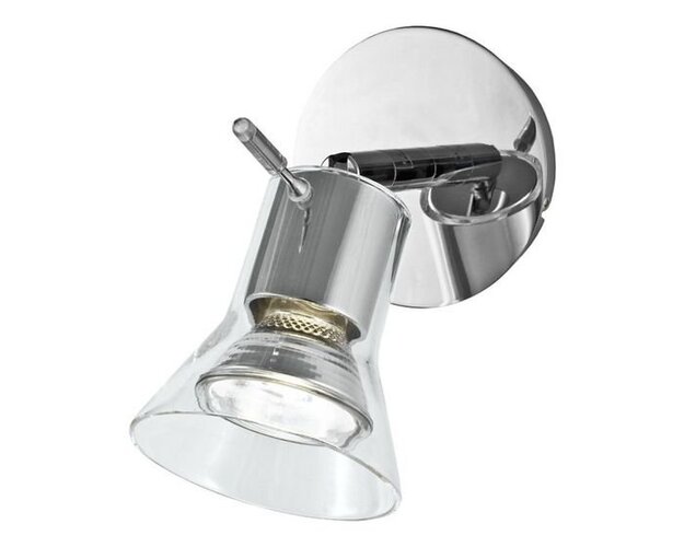 Bodová - PANIT SPT070 Bodové svítidlo HOUSTON spot náklopná chrom 230V GU10 50W - PAN INTERN. - foto 1