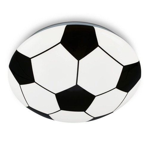 Kruhová - BRILO 3997-016 LED stropní svítidlo, pr. 27,5 cm, 12 W, 1300 lm, bílé-černá - BRILO - foto 1