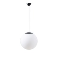 Koule - OS ADR52953 ADRIA S3 závěsné skleněné svítidlo černá / bílá IP40 40W E27 - OSMONT