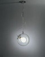 Koule - AR A031000 Závěsné svítidlo MICONOS SOSPENSIONE 1x23W chrom, foukané sklo - ARTEMIDE