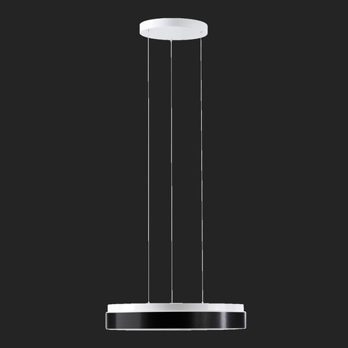 Kruhová - OS DEL69407 DELIA LEC3 závěsné plastové svítidlo bílá IP40 3000 K 46W LED DALI (původní kód OS 69407) - OSMONT - foto 1