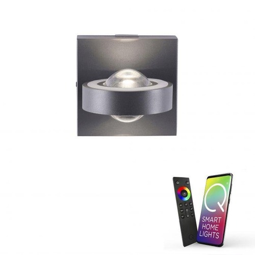 Dekorativní - PN 9185-13 Nástěnné svítidlo Q-MIA LED Smart Home 2x 4,6W 2700-5000K - PAUL NEUHAUS - foto 1