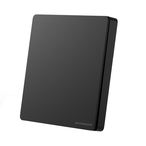 Stmívače a přepínače Optonica - Kinetic SET INCL. 1-GANG Vypínač a řadič dálkového ovládání WI-FI - ČERNÁ - foto 1