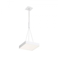 Hranatá - RED R12852 LARISA SQ 30 závěsná bílá 230V LED 30W 3000K - RED - DESIGN RENDL