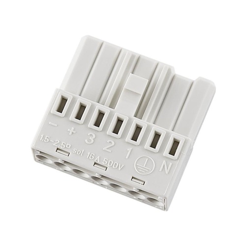 Lištové 1 fáze Sanotrunk - IMPR 930923 Deko-Light příslušenství - Sanotrunk Universal napájecí zásuvka WAGO 267-501 - foto 1