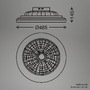Ventilátory - BRILO 3890016 Tuuletin A stropní svítidlo s ventilátorem pr.48,5 cm - 48W, 5300lm, LED, stmívatelné, dálkový ovladač, CCT, RGBIC, bílé - BRILO - foto 10