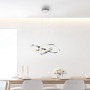 Dekorativní - PN 8291-17 MELINDA LED závěsné svítidlo chrom stmívatelné paměťová funkce moderní SimplyDim 3000K - PAUL NEUHAUS - foto 10