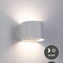 Nepřímé osvětlení - P 71285 LED nabíjecí nástěnné svítidlo Nyora IP44 3000K 135x120mm 2x1W bílá - PAULMANN - foto 10