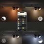 Bodová - PH 8720169318311 Hue 50610/30/P7 Hue WACA Centris stropní LED svítidlo 1x11W+GU10 2x5,7W 1560lm 2000-6500K RGB IP20 černá - PHILIPS - foto 10