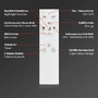 Hranatá - BRILO 3515-019 CCT LED stropní svítidlo, 72,4 cm, 50 W, 5500 lm, hliník - BRILO - foto 10