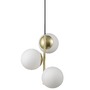 Kónická - NOR 48603035 Závěsné svítidlo Lilly 3x40W E14 mosaz opál - NORDLUX - foto 10