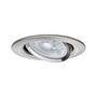 Koupelnová - P 92417 LED vestavné svítidlo Nova Plus GU10 Flat IP65 93mm 3x4,9W 230V stmívatelné 2700K kov kartáčovaný - PAULMANN - foto 10