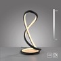 Stolní lampy dekorační - PN 4352-18 LED stolní lampa TWIST, černá, noční stolní lampa, šňůrový stmívač, 2700K - PAUL NEUHAUS - foto 10