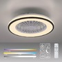Kruhová - LD 14447-18 LED stropní ventilátor CCT RGB změna barev dálkový ovladač, RGB/2700-6500K - JUST LIGHT - foto 10