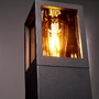 Nástěnná - IMPR 731151 Deko-Light nástěnné přisazené svítidlo - Facado II hranaté tónované, 1x max 20 W, šedá - foto 10
