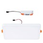Koupelnová - P 79943 VariFit LED vestavné svítidlo Veluna Edge IP44 hranaté 160x160mm 3000K bílá - PAULMANN - foto 10