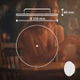 Koupelnová - BRILO 3806016 Aurora LED nástěnné svítidlo nabíjecí, IP54, stmívatelné, dotykový vypínač, bílé - BRILO - foto 10