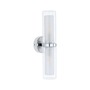 Dekorativní - P 71077 Selection Bathroom nástěnné svítidlo Luena IP44 E14 230V max. 2x20W chrom/sklo - PAULMANN - foto 10