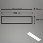 Hranatá - BRILO 7154016 RGB LED stropní svítidlo, CCT, noční světlo, RGB, časovač, stmívatelné (starý kód: BRILO 7154-016) - BRILO - foto 10
