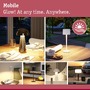 Stolní lampy dekorační - P 94878 Solární nabíjecí bateriové svítidlo Else IP44 stmívatelné 2700K černá - PAULMANN - foto 10