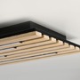 Hranatá - PN 6422-79 LED nástěnné a stropní svítidlo Q-AKUSTIK dřevo, přírodní Smarthome ZigBee 2700-5000K - PAUL NEUHAUS - foto 10