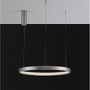 Kruhová - NV 9345618 Závěsné svítidlo PERRINE šampaň stříbrný hliník a akryl LED 42W 230V 3000K IP20 stmívatelné - NOVA LUCE - foto 10