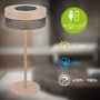 Stolní lampy dekorační - BRILO 7576011 Booha stolní lampa - 2,5W, 300lm, bezdrátová, IP44, LED, stmívatelná, teplá bílá, béžová/antracit - BRILO - foto 10