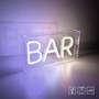 Dekorativní - LD 85026-16 NEON-BAR LED nástěnné svítidlo bílé nápis BAR, USB, dekorační šňůrový vypínač - LEUCHTEN DIREKT / JUST LIGHT - foto 10