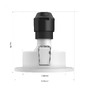 Koupelnová - PH 8721103072900 Hue Xamento podhledové LED svítidlo 3x4,2W, 2000-6500K, RGB, IP44, bílá (3ks) - PHILIPS - foto 10