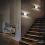 Nepřímé osvětlení - BRI 3878016 Chat nástěnné svítidlo - 3W, 270lm, bezdrátová, LED, s pohybovým čidlem, bílé - BRILONER - foto 10