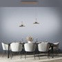 Dekorativní - PN 2194-97 LED závěsné svítidlo Pure Moon, bronzová, stmívatelné 2700K - PAUL NEUHAUS - foto 10