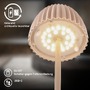 Stojací lampy - BRILO 1238011 nabíjecí stojanová lampa Riffle - 124 cm, 4,2W, 400lm, bezdrátová, LED, stmívatelná, dotykový vypínač, béžová - BRILO - foto 10