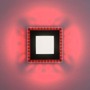 Hranatá - LD 14510-18 ACRI LED stropní svítidlo černé RGB, CCT stmívatelné s dálkovým ovládáním RGB+2700-5000K - LEUCHTEN DIREKT / JUST LIGHT - foto 10