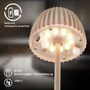 Stolní lampy dekorační - BRILO 7581011 Riffle Nano stolní lampička - 1,5W, 130lm, nabíjecí, LED, stmívatelné, dotykový vypínač, German design Award Winner 2025, béžová - BRILO - foto 10