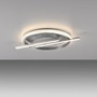 Kruhová - LD 14130-55 KORSA LED stropní svítidlo stříbrné paměťová funkce SimplyDim 3000K - JUST LIGHT - foto 10